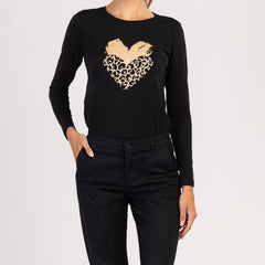 LUMA - NŐI 100% PAMUT HOSSZÚ UJJÚ PÓLÓ