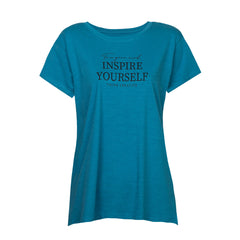 NŐI RÖVID UJJÚ PAMUT PÓLÓ MINTÁVAL - INSPIRA