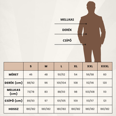 FÉRFI PAMUT NADRÁG - MISTRAL