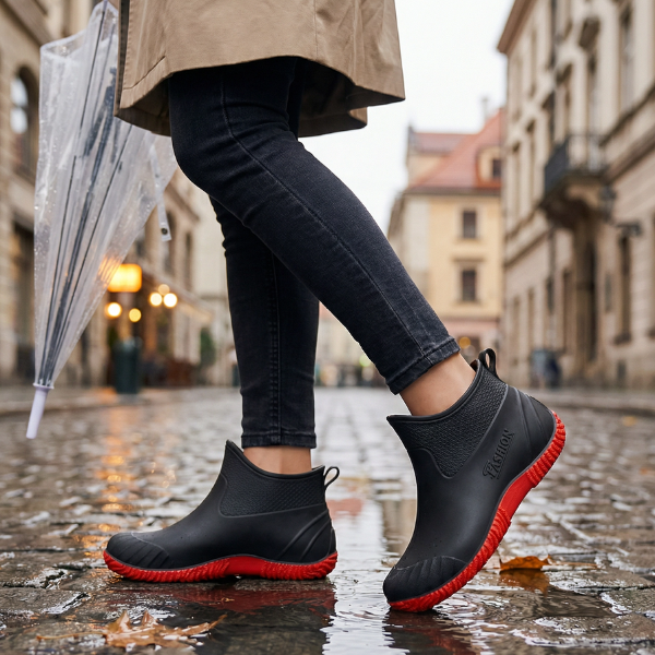 AQUABELLE™ - NŐI ALACSONY SZÁRÚ GUMICSIZMA (100% VÍZÁLLÓ)