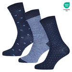 COTTONELITE™ – OEKO-TEX TANÚSÍTVÁNNYAL RENDELKEZŐ 3 AZ 1-BEN PRÉMIUM PAMUT ZOKNI (3 DARABOS CSOMAG)