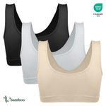 BAMBOOFLEX™ – VARRÁS NÉLKÜLI MEREVÍTŐS MELLTARTÓ (3 DARABOS CSOMAG)