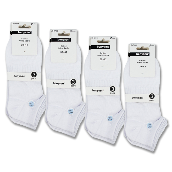 STEPLIGHT™ – OEKO-TEX TANÚSÍTVÁNNYAL RENDELKEZŐ 3 AZ 1-BEN PRÉMIUM SPORTZOKNI (3 DARABOS CSOMAG)
