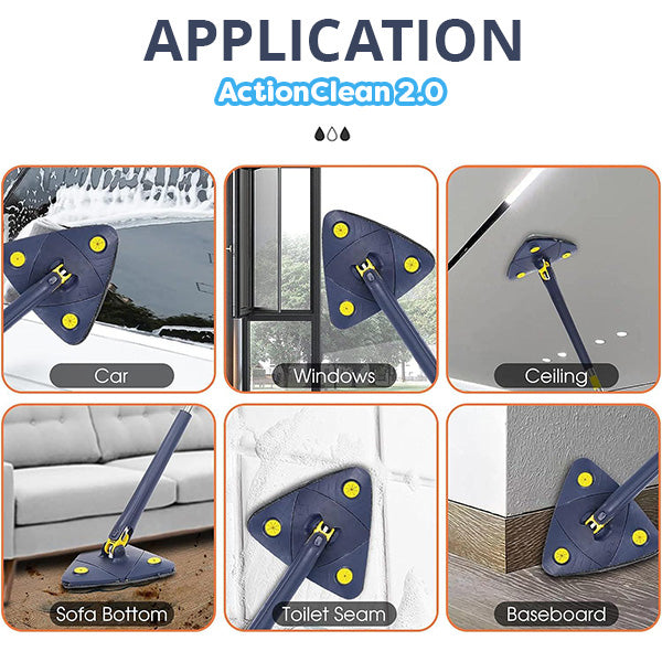 ACTIONCLEAN™ 2.0 – ESZKÖZ A TAKARÍTÁSHOZ