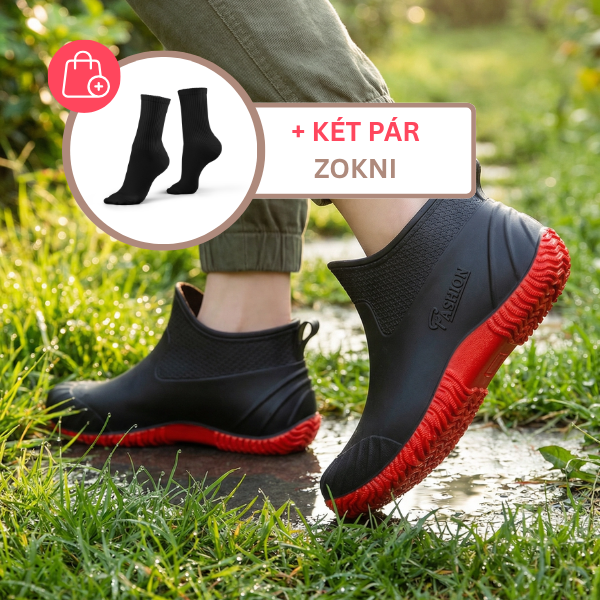 AQUABELLE™ - NŐI ALACSONY SZÁRÚ GUMICSIZMA (100% VÍZÁLLÓ)