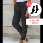 FEKETE + KÉT PÁR ZOKNI