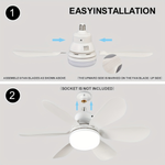 BREEZELITE™ - MENNYEZETI VENTILÁTOR VILÁGÍTÁSSAL