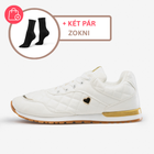 FEHÉR + KÉT PÁR ZOKNI