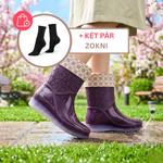 COMFORT - KERTI CIPŐK LEVEHETŐ ZOKNIVAL