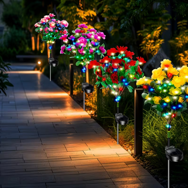 FLORABRIGHT™ – NAPELEMES KERTI LÁMPA VIRÁG FORMÁBAN