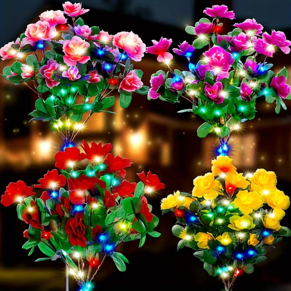FLORABRIGHT™ – NAPELEMES KERTI LÁMPA VIRÁG FORMÁBAN