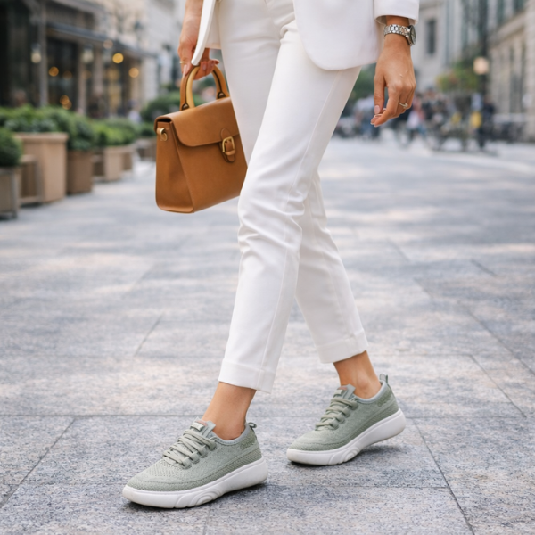 GLIMSOLE™ - LÉGÁTERESZTŐ NŐI MOKASZIN CSILLOGÓ RÉSZLETEKKEL