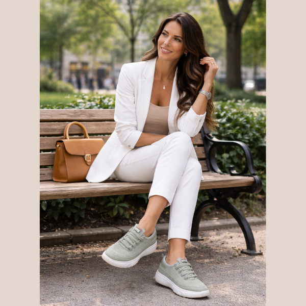 GLIMSOLE™ - LÉGÁTERESZTŐ NŐI MOKASZIN CSILLOGÓ RÉSZLETEKKEL