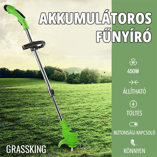 GRASSKING™ - AKKUMULÁTOROS FŰNYÍRÓ