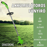 GRASSKING™ - AKKUMULÁTOROS FŰNYÍRÓ