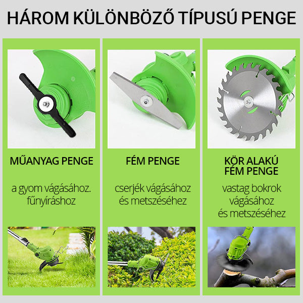 GRASSKING™ - AKKUMULÁTOROS FŰNYÍRÓ