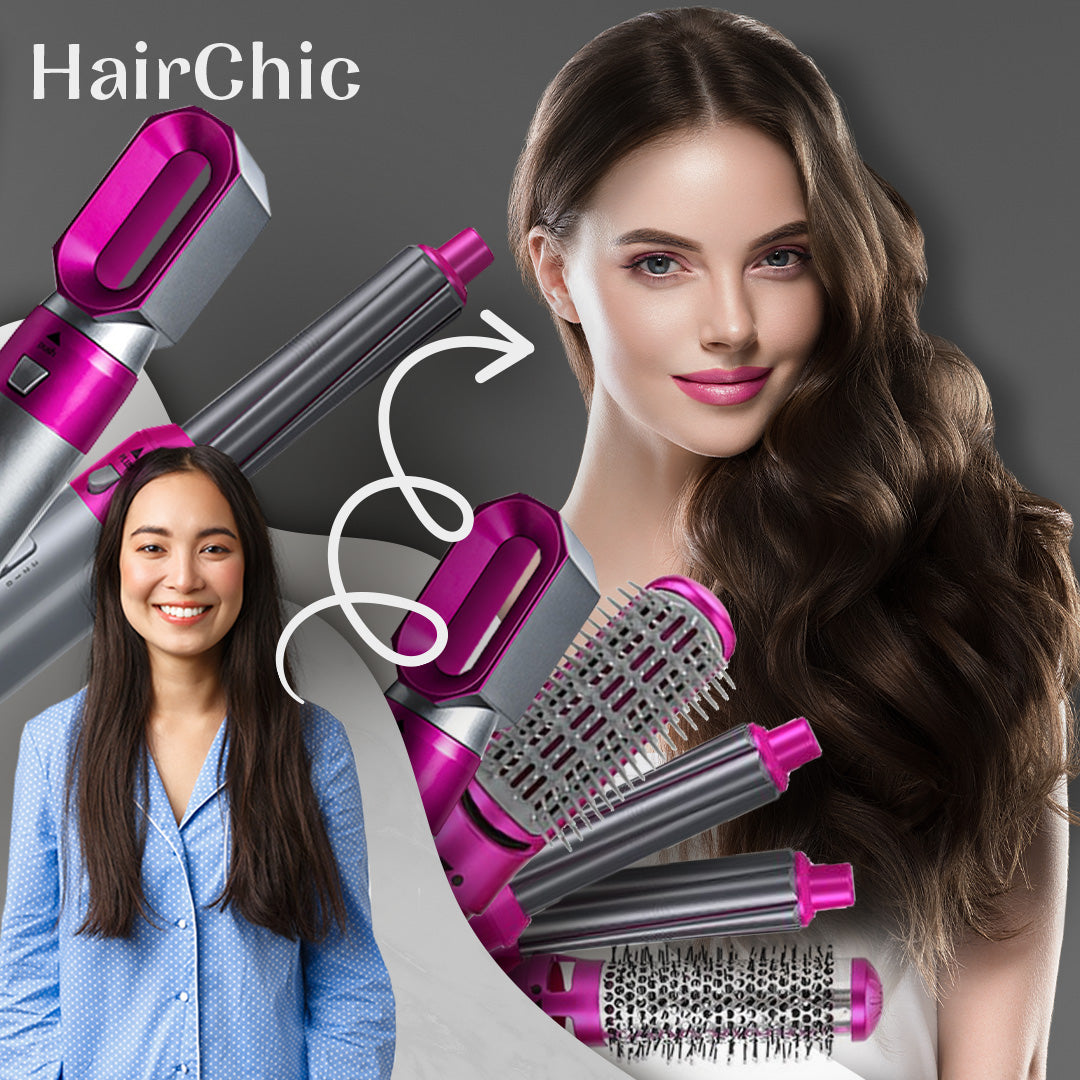HAIRCHIC™ - TÖBBFUNKCIÓS HAJFORMÁZÓ 5v1