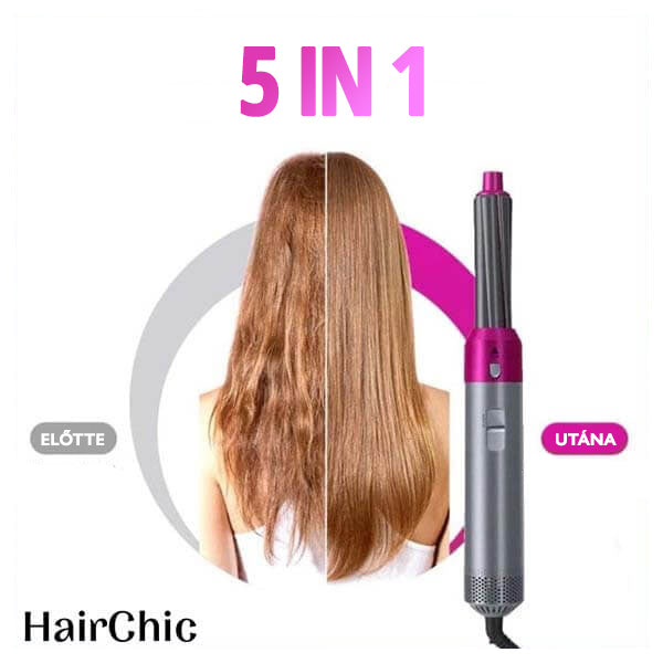 HAIRCHIC™ - TÖBBFUNKCIÓS HAJFORMÁZÓ 5v1