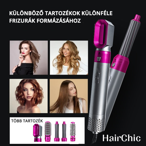 HAIRCHIC™ - TÖBBFUNKCIÓS HAJFORMÁZÓ 5v1