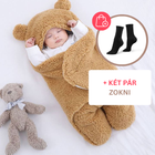 BARNA + KÉT PÁR ZOKNI