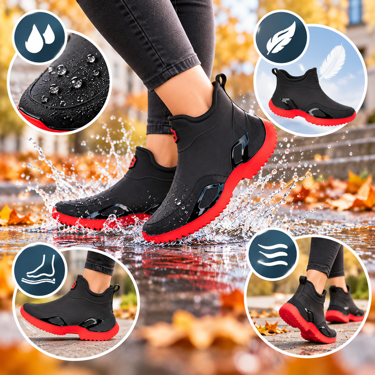 STORMSTEPS™ - NŐI ALACSONY SZÁRÚ KERTI CIPŐK