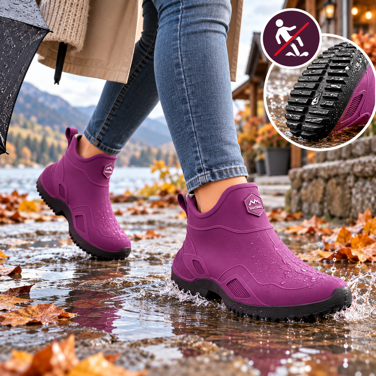 STORMSTEPS™ - NŐI ALACSONY SZÁRÚ KERTI CIPŐK