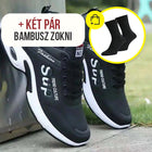 FEKETE + KÉT PÁR ZOKNI