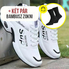 FEHÉR + KÉT PÁR ZOKNI