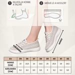 GLIMSOLE™ - LÉGÁTERESZTŐ NŐI MOKASZIN CSILLOGÓ RÉSZLETEKKEL