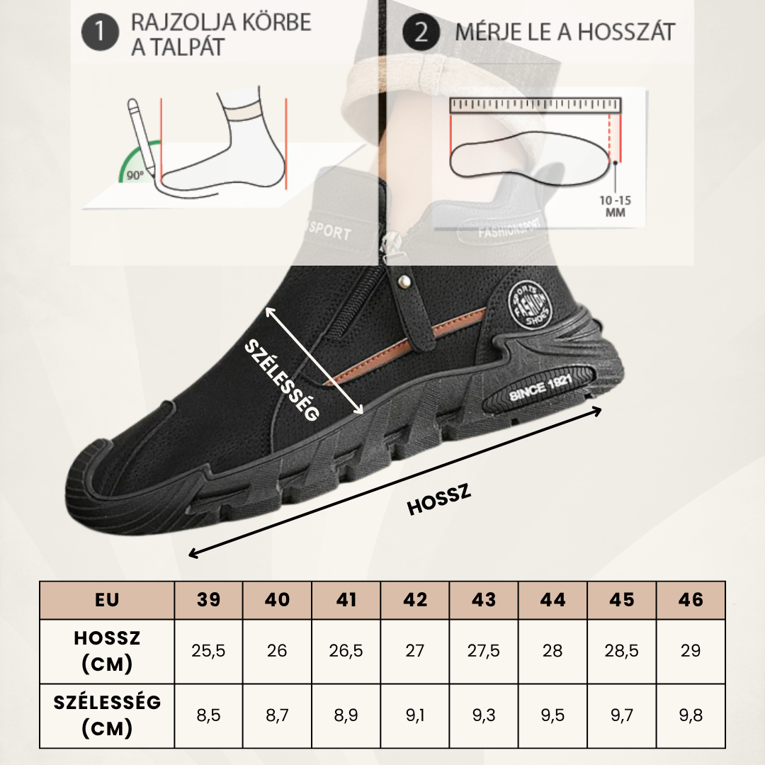 STYLEWALKER – MODERN FÉRFI MINDENNAPI CIPŐK