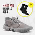 SZÜRKE + KÉT PÁR ZOKNI