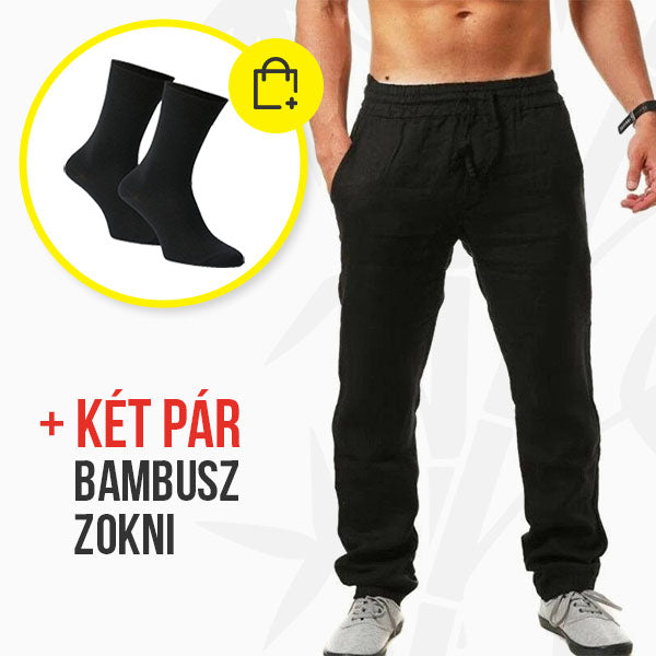 RELAXBREEZE™ - FÉRFI LEN NADRÁG