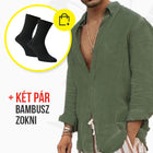 ZÖLD + KÉT PÁR ZOKNI