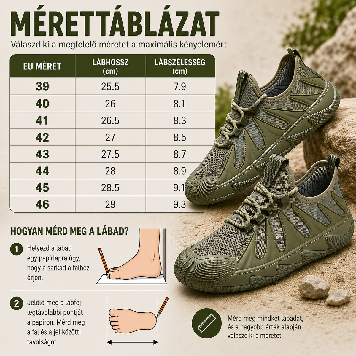 WORKSTYLE™ - KÖNNYŰ ÉS SZELLŐZŐ FÉRFI SPORTCIPŐ, FŰZŐ NÉLKÜL