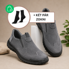 SZÜRKE + KÉT PÁR ZOKNI
