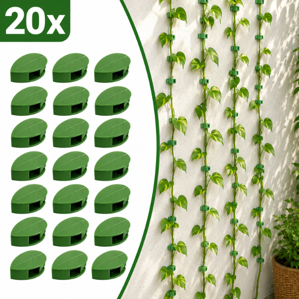 LEAFFIX - NÖVÉNYTARTÓ KAPCSOK (10 DB)