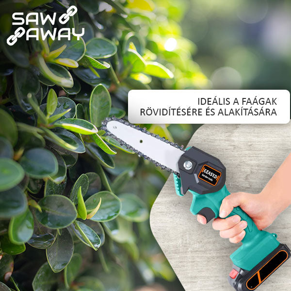 SAWAWAY™ - AKKUMULÁTOROS KÉZI FŰRÉSZ