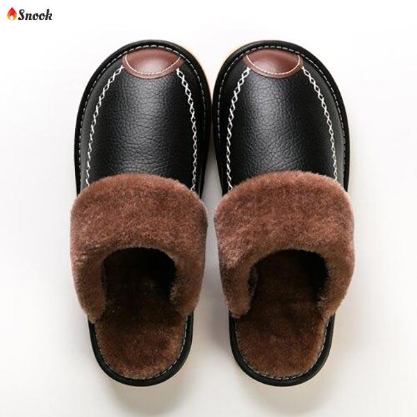 SNOOK® - BŐR THERMO PAPUCS