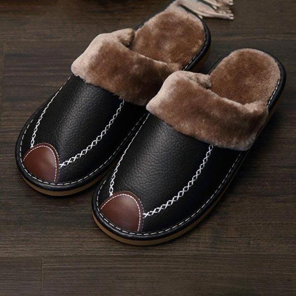 SNOOK® - BŐR THERMO PAPUCS