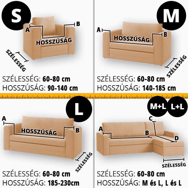 SOFTSTRETCH® - ELASZTIKUS HUZATOK AZ ÜLŐGARNITÚRÁRA