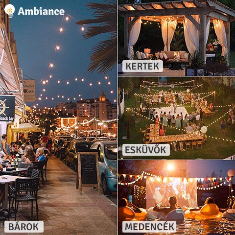 AMBIANCE™ – LÁMPAFÜZÉR