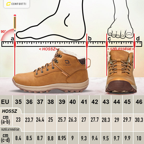 HIKE™ – VÍZÁLLÓ CIPŐ