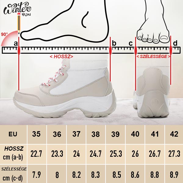 WINTERFUN® - TÉLI THERMO CSIZMA
