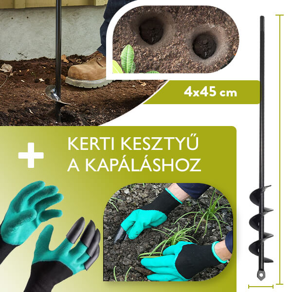 GREENPRO 9000® - FÚRÓSZÁR A TALAJMŰVELÉSHEZ