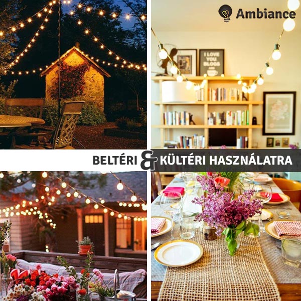 AMBIANCE™ – LÁMPAFÜZÉR